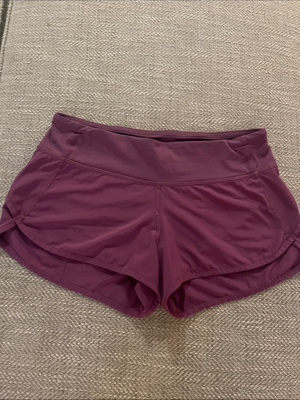 Lululemon Purple Running Shorts